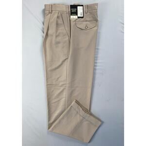 IZOD X-Treme Function Golf Stain Free Microfiber Chino Pants. Beige, Men's 34X32